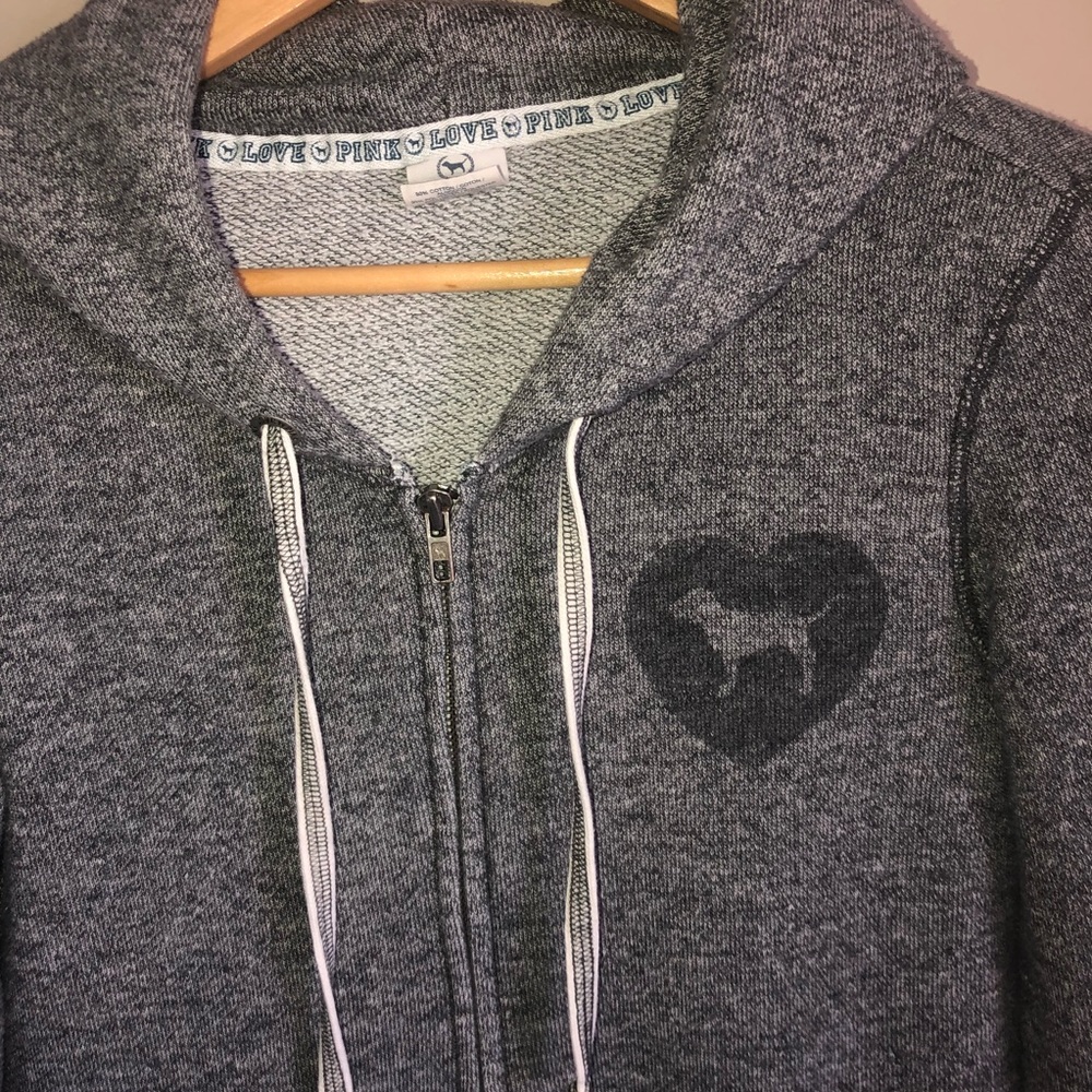 Victoria Secret VS Love Pink Hooded Sweatshirt M - Picture 5 of 8